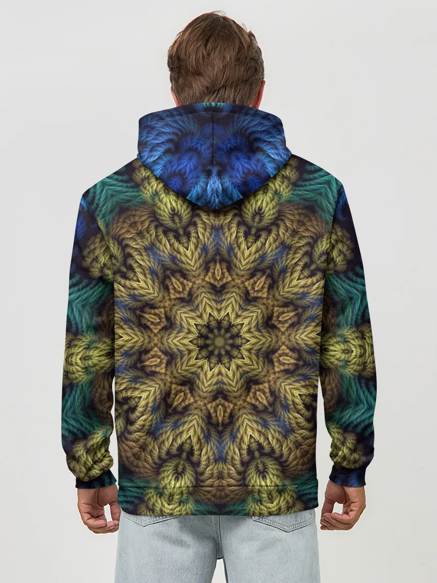 Худи мужской база хлопок / Мандала