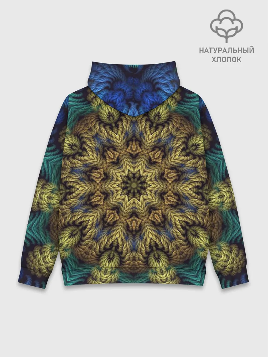 Худи мужской база хлопок / Мандала