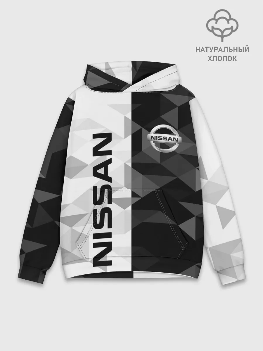 Худи мужской база хлопок / NISSAN | НИССАН