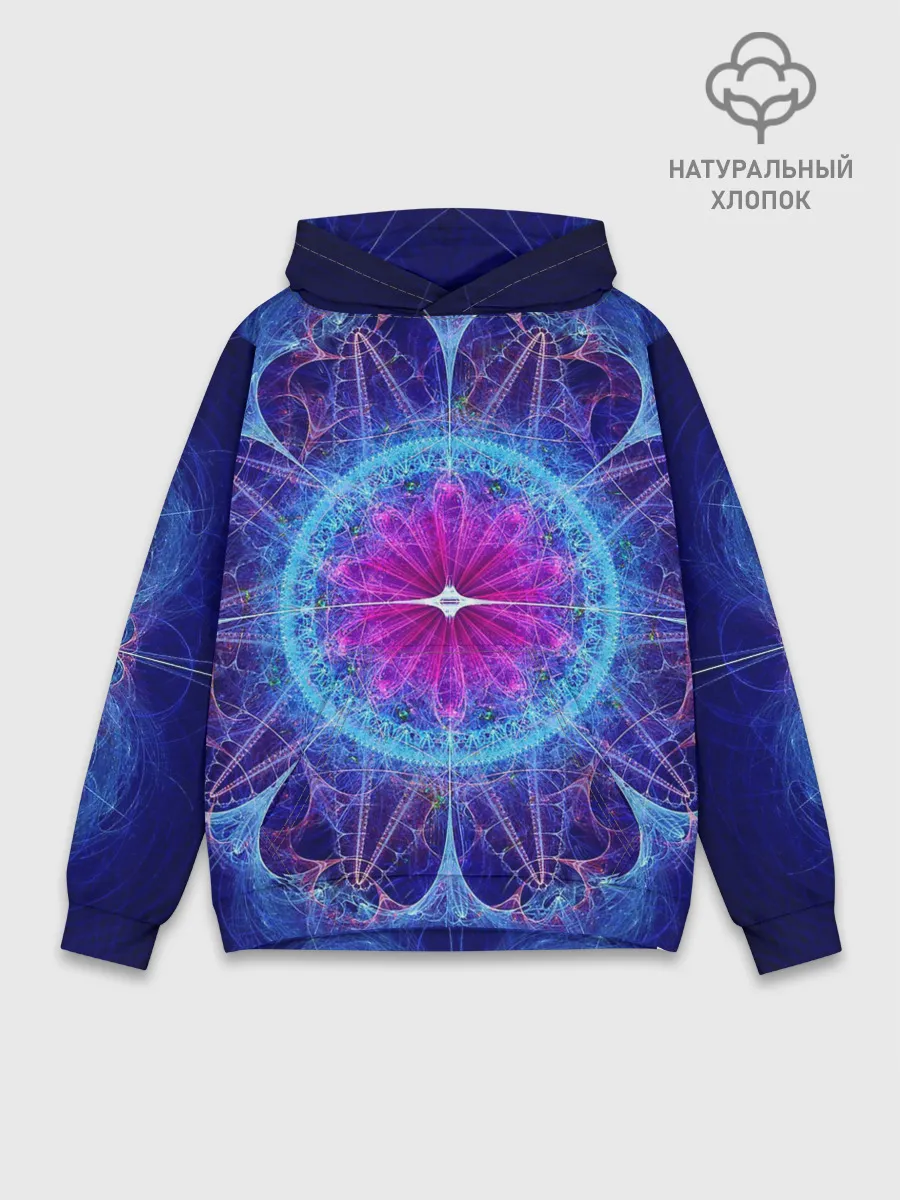 Худи мужской база хлопок / Mandala 2