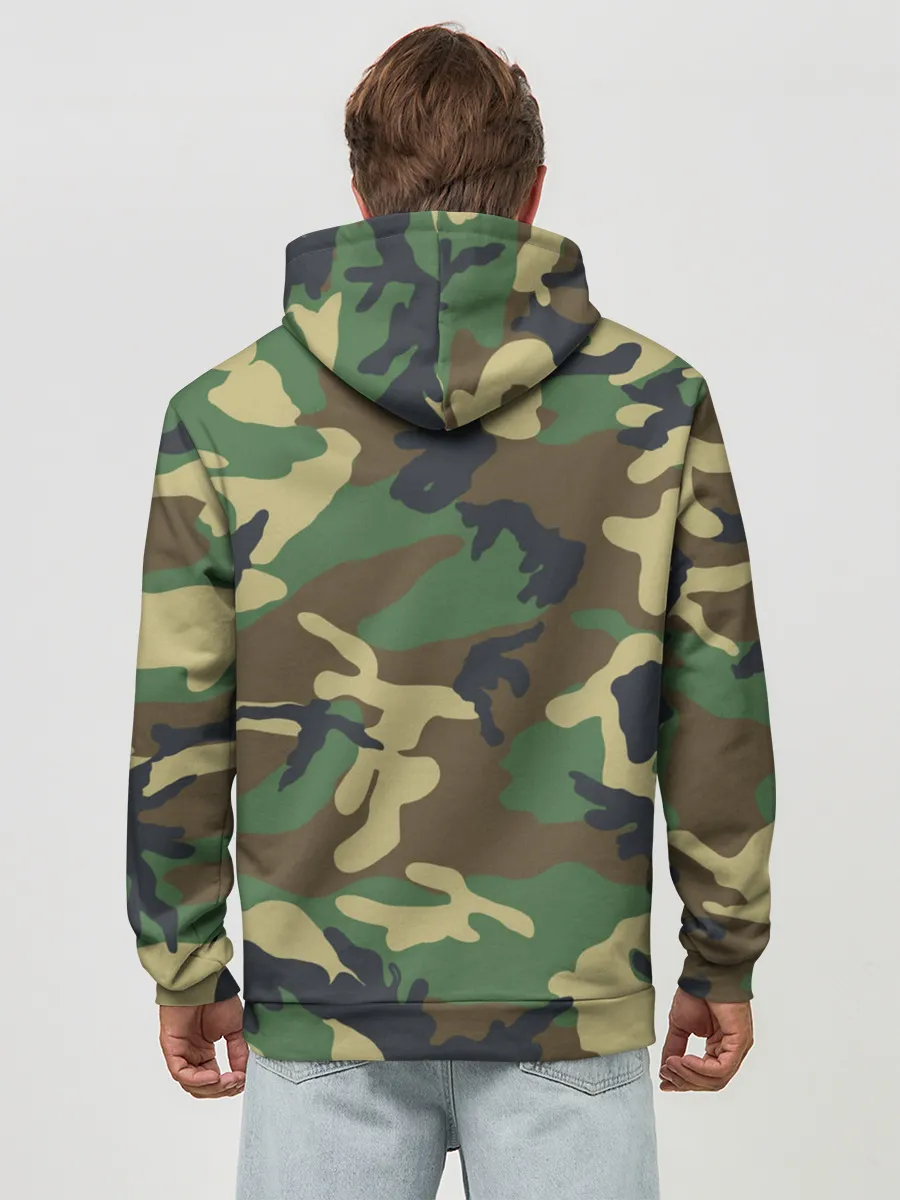 Худи мужской база хлопок / Пограничные Войска