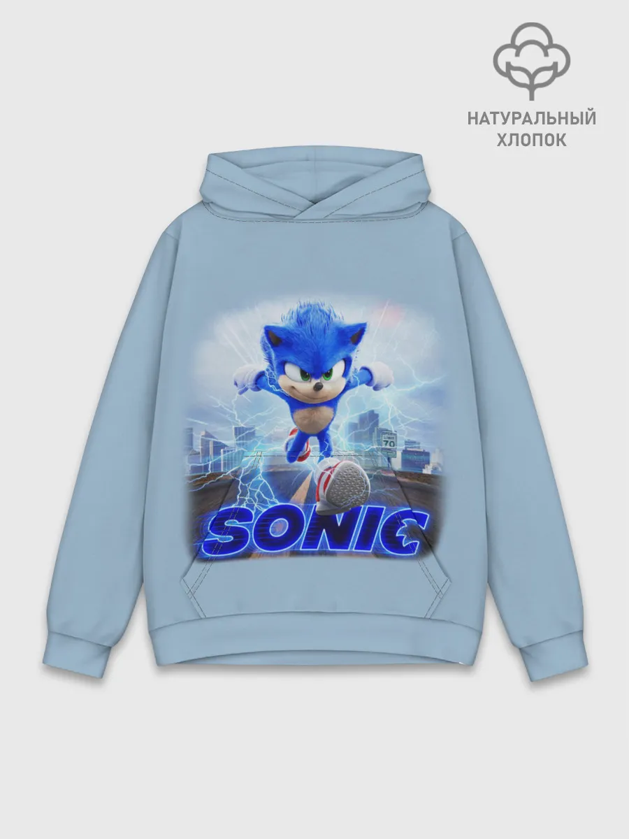 Худи мужской база хлопок / SONIC