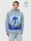 Худи мужской база хлопок / SONIC