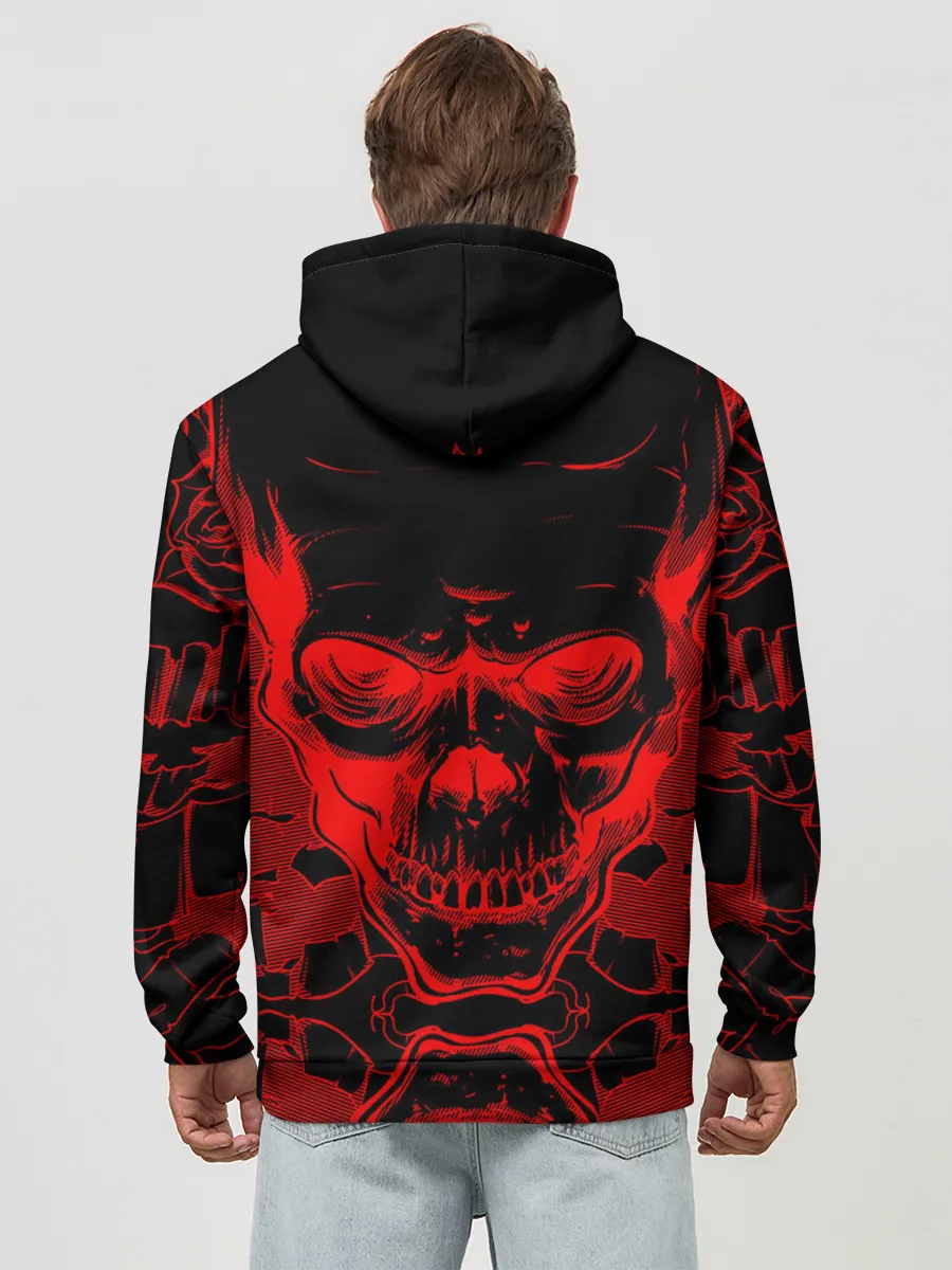 Худи мужской база хлопок / Iron Maiden