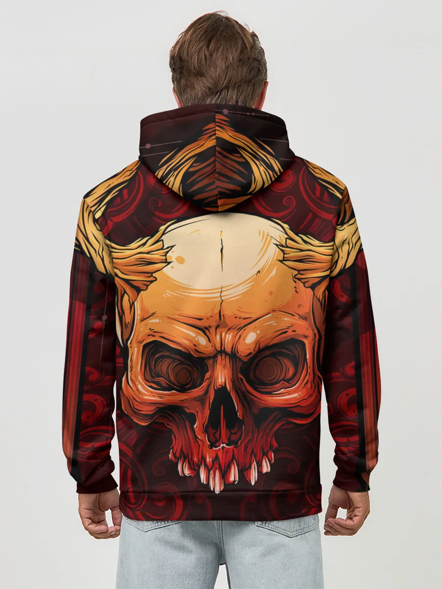 Худи мужской база хлопок / Iron Maiden