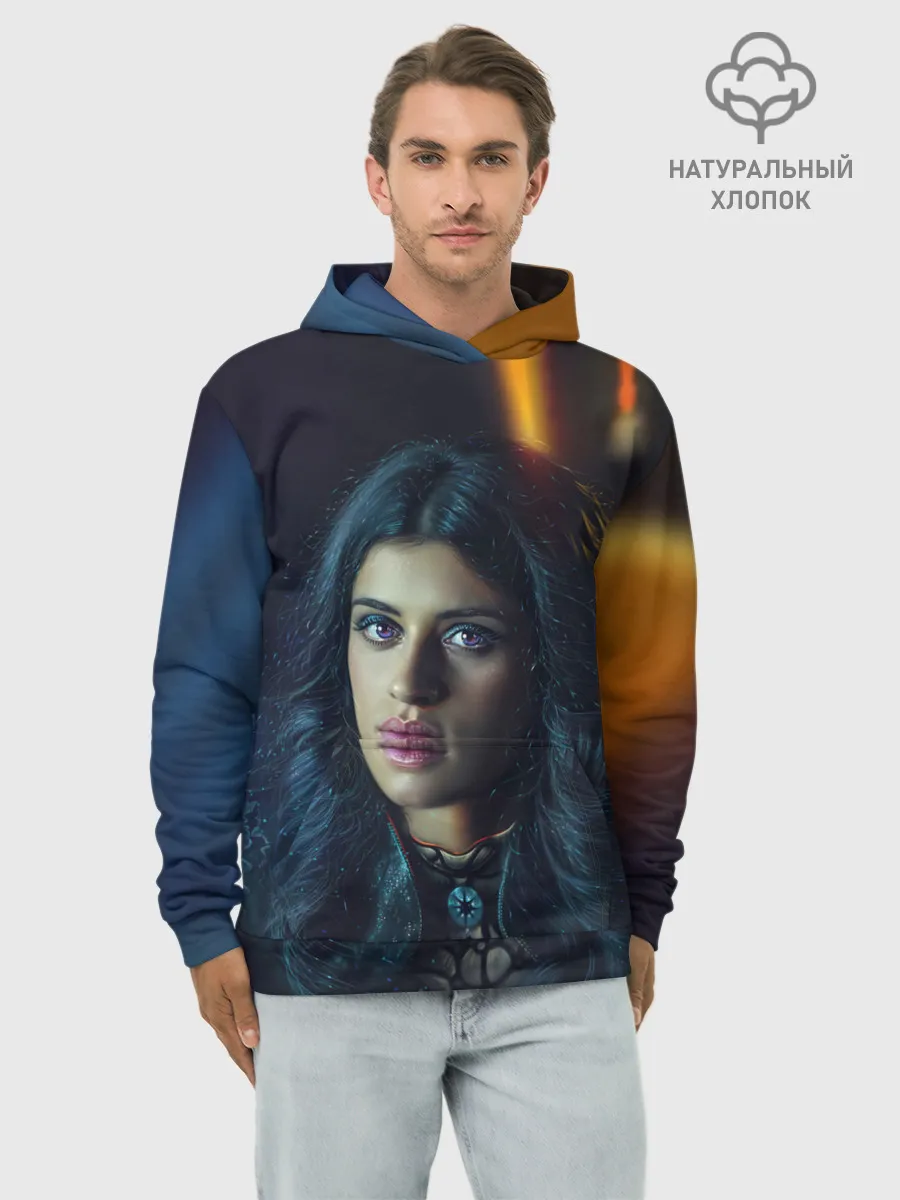 Худи мужской база хлопок / ЙЕННИФЕР