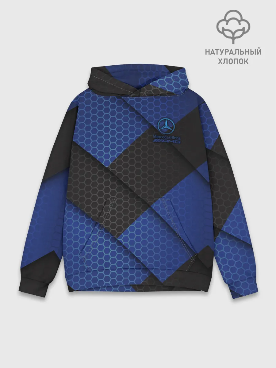 Худи мужской база хлопок / Mercedes-AMG