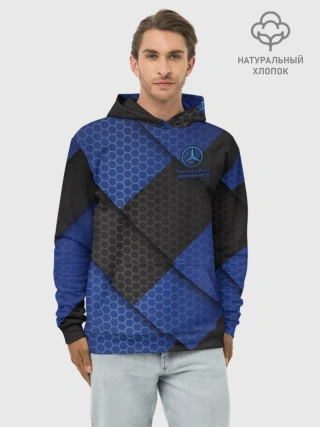 Худи мужской база хлопок / Mercedes-AMG