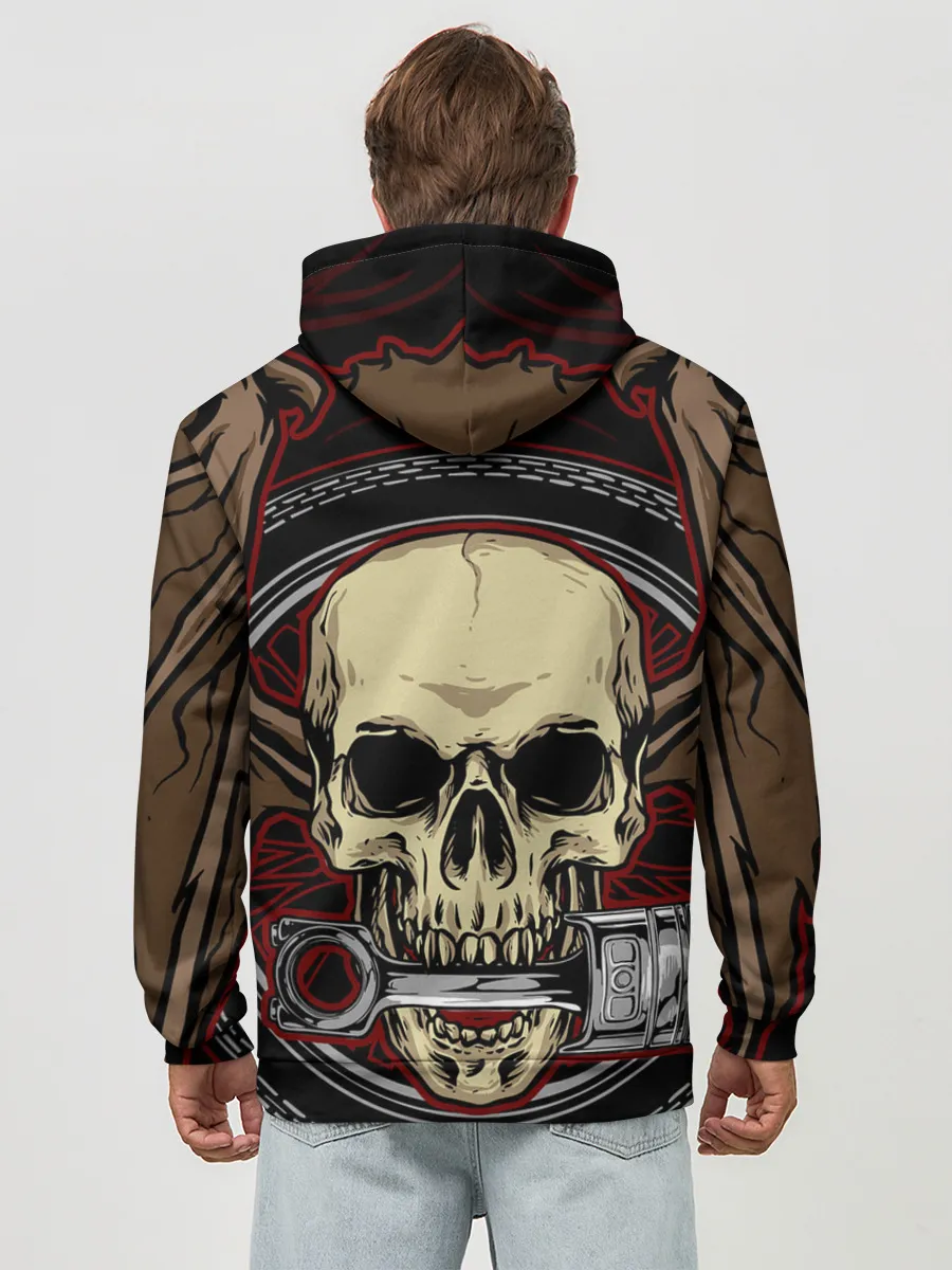 Худи мужской база хлопок / Iron Maiden