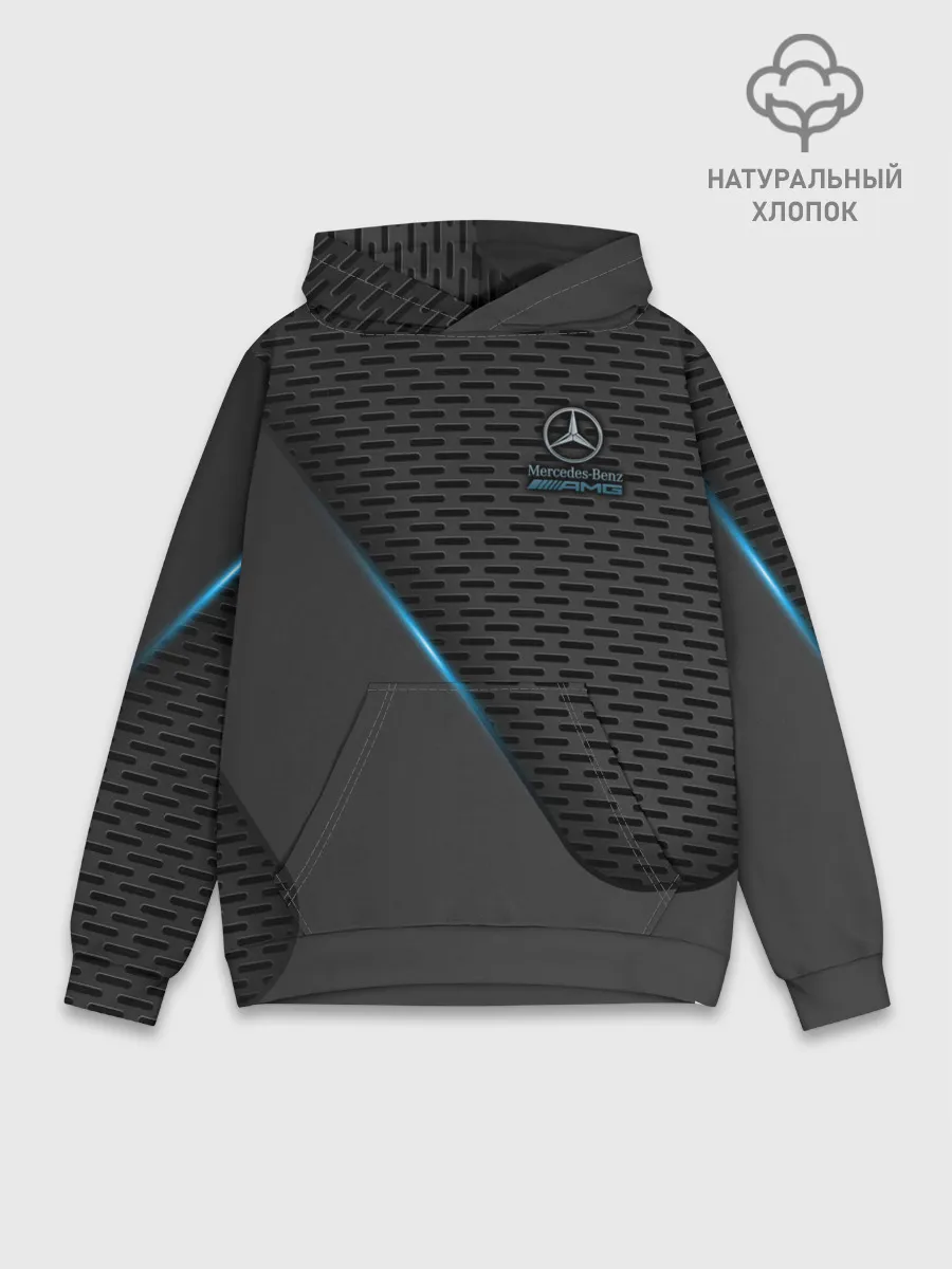 Худи мужской база хлопок / Mercedes-AMG