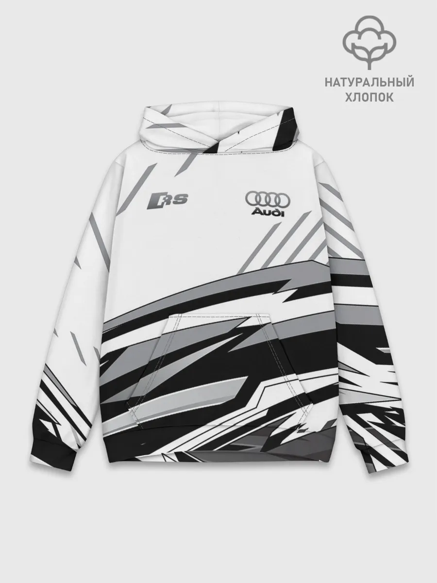 Худи мужской база хлопок / Audi RS