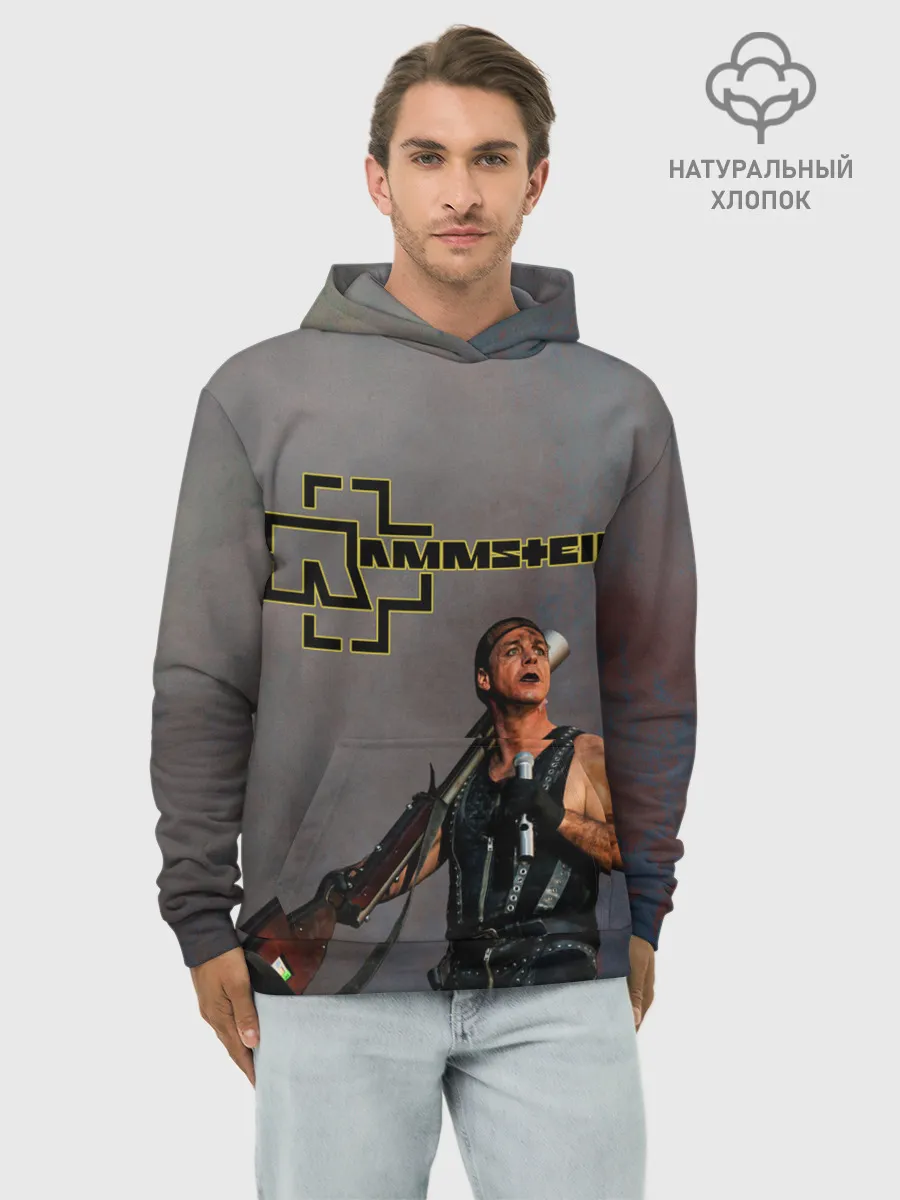Худи мужской база хлопок / RAMMSTEIN