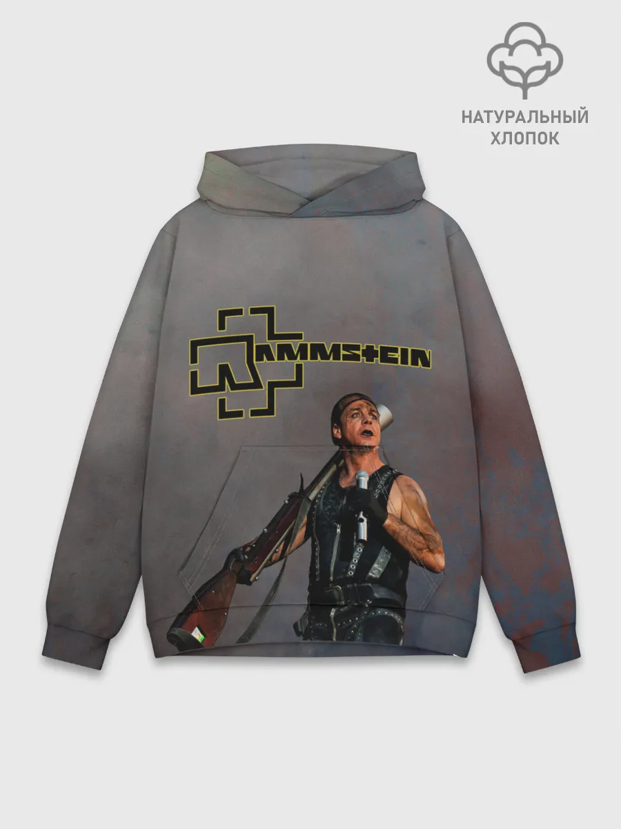 Худи мужской база хлопок / RAMMSTEIN