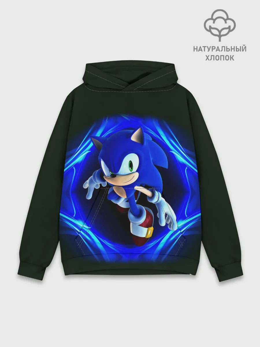 Худи мужской база хлопок / SONIC