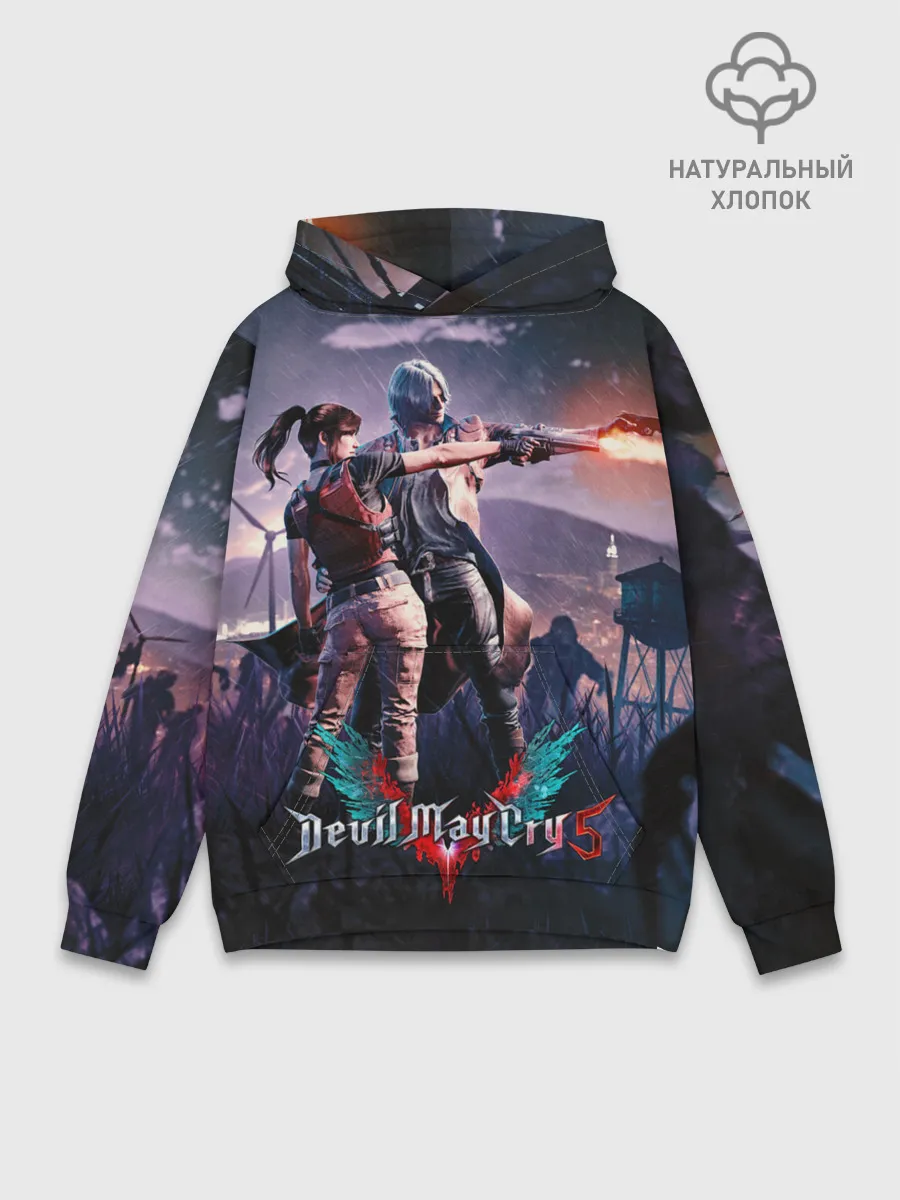 Худи мужской база хлопок / DMC art