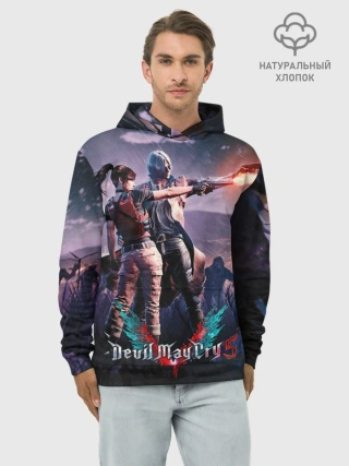 Худи мужской база хлопок / DMC art