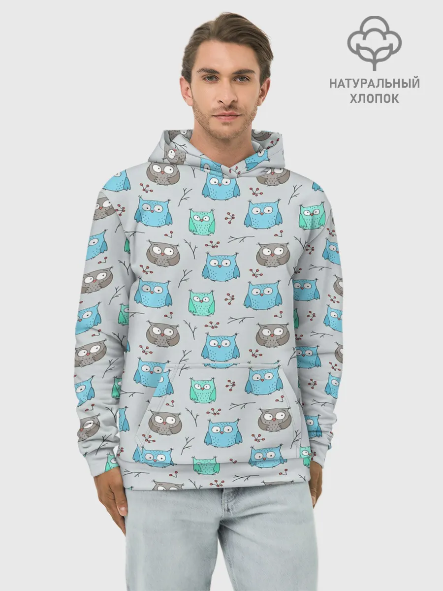 Худи мужской база хлопок / Совята