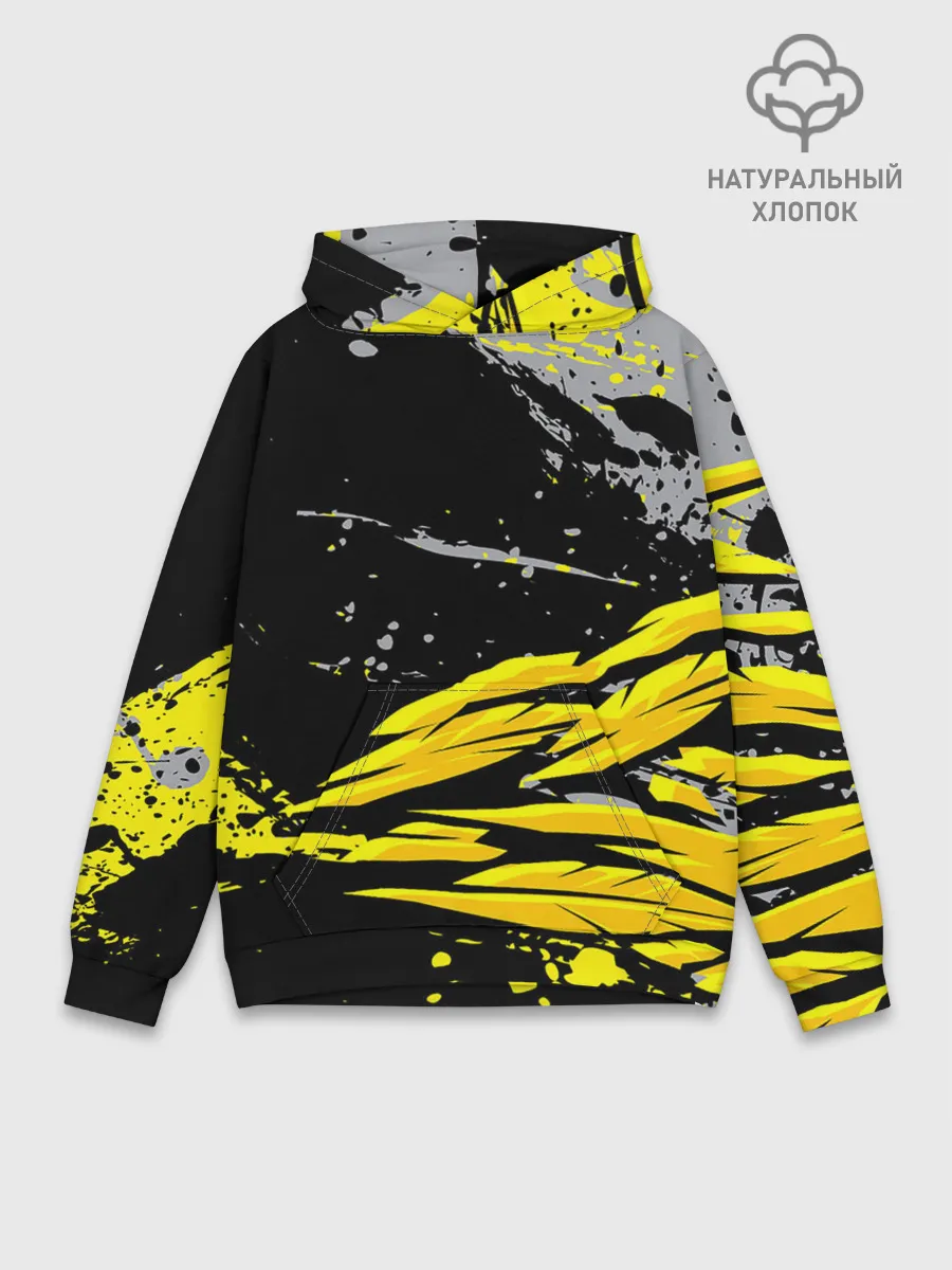 Худи мужской база хлопок / Форма для фитнеса