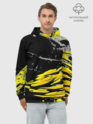 Худи мужской база хлопок / Форма для фитнеса