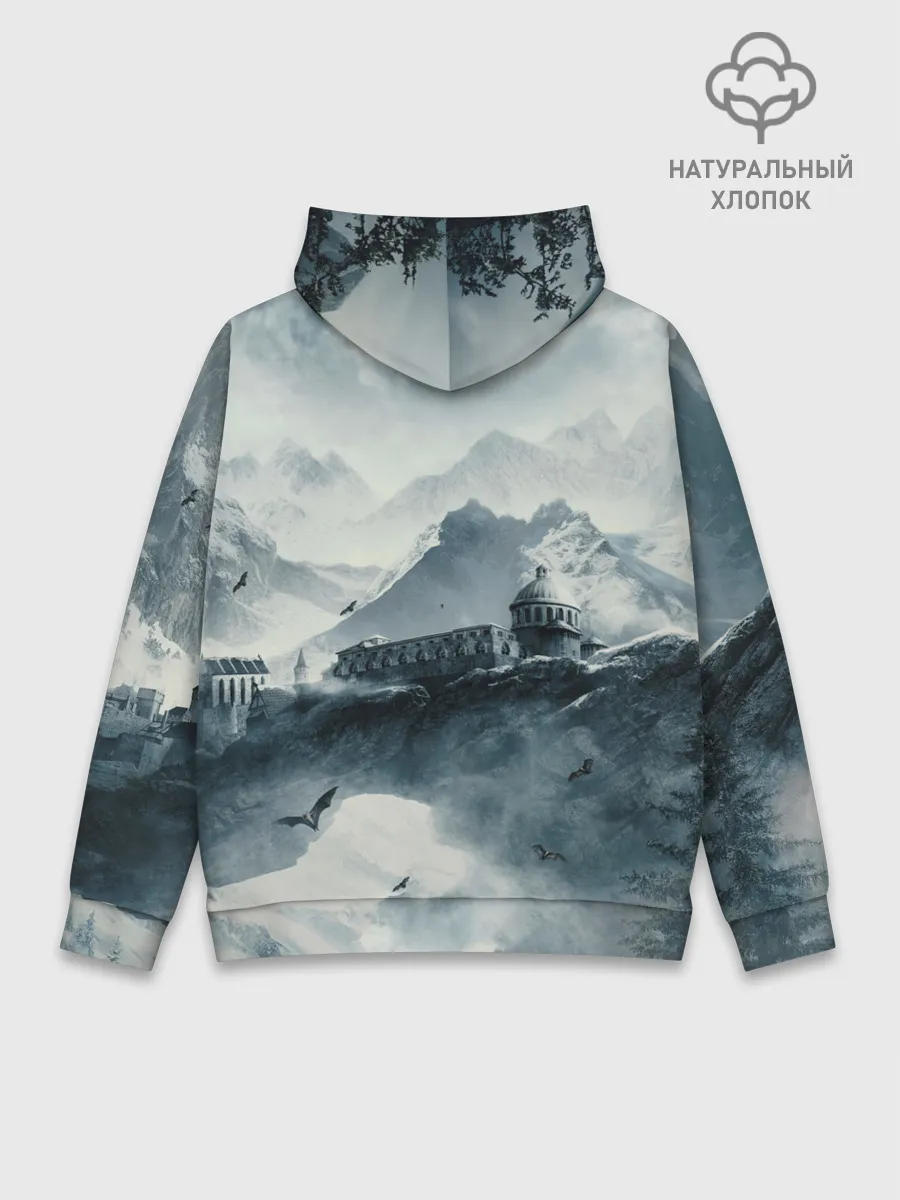 Худи мужской база хлопок / Skyrim Warrior