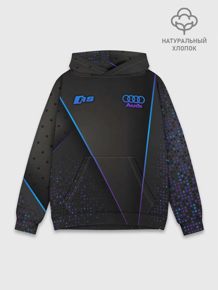 Худи мужской база хлопок / Audi RS