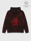 Худи мужской база хлопок / BIOHAZARD