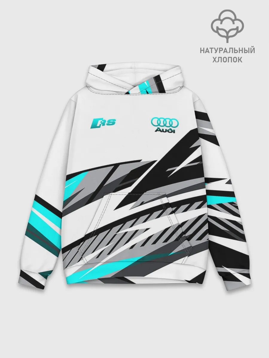 Худи мужской база хлопок / Audi RS