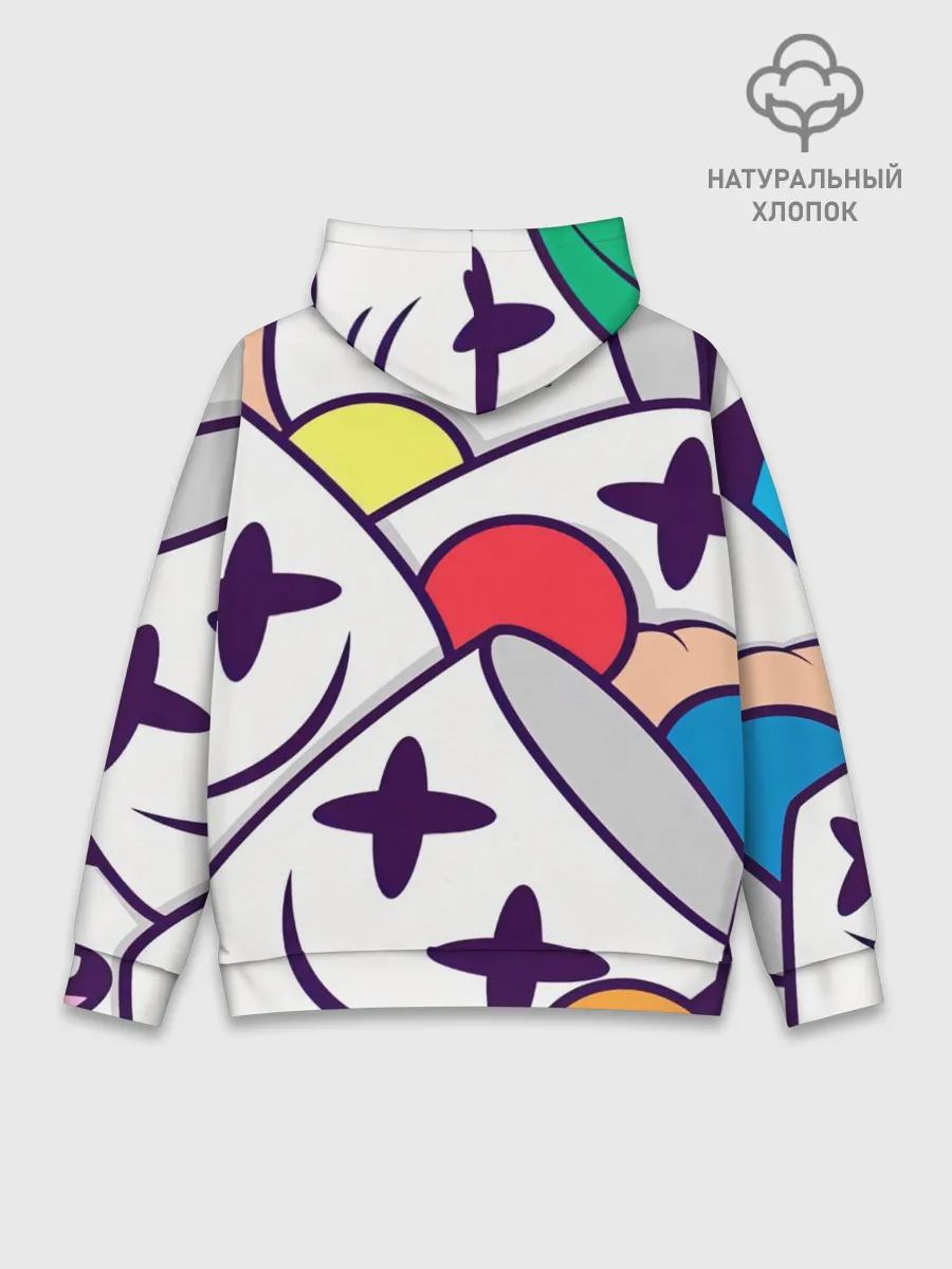 Худи мужской база хлопок / MARSHMELLO