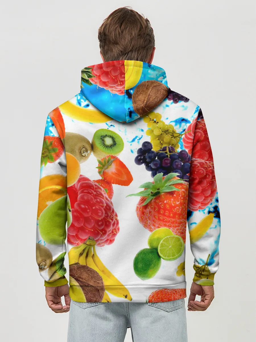 Худи мужской база хлопок / фрукты