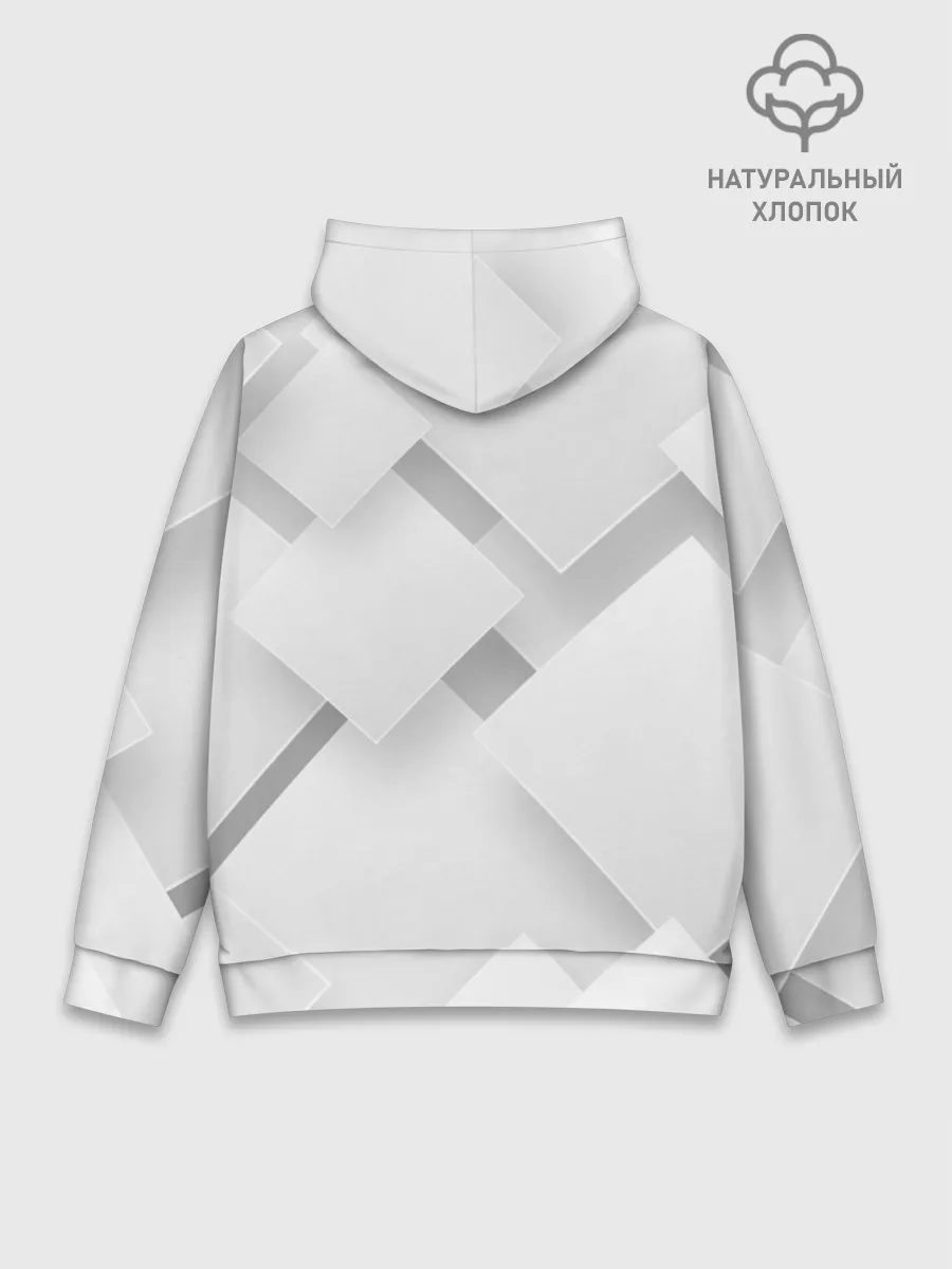Худи мужской база хлопок / Геометрическая Абстракция