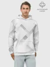 Худи мужской база хлопок / Геометрическая Абстракция