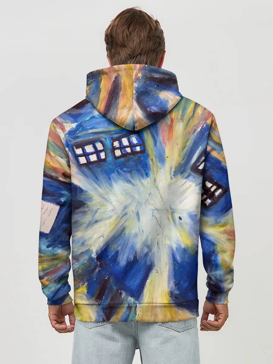 Худи мужской база хлопок / ДОКТОР ВАН ГОГ