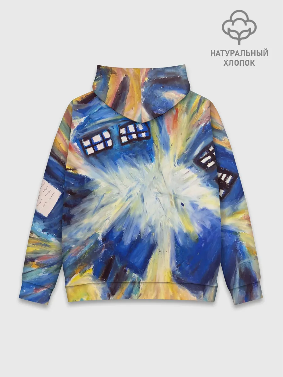 Худи мужской база хлопок / ДОКТОР ВАН ГОГ