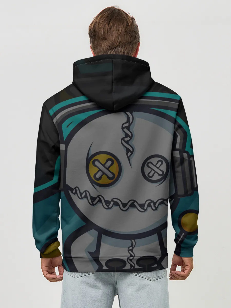 Худи мужской база хлопок / Форма Voodoo Gamer