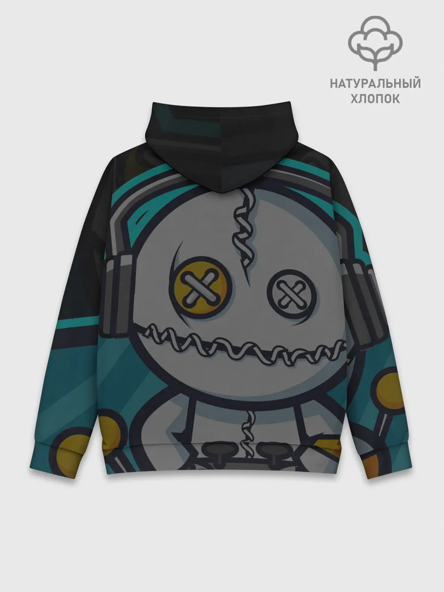 Худи мужской база хлопок / Форма Voodoo Gamer