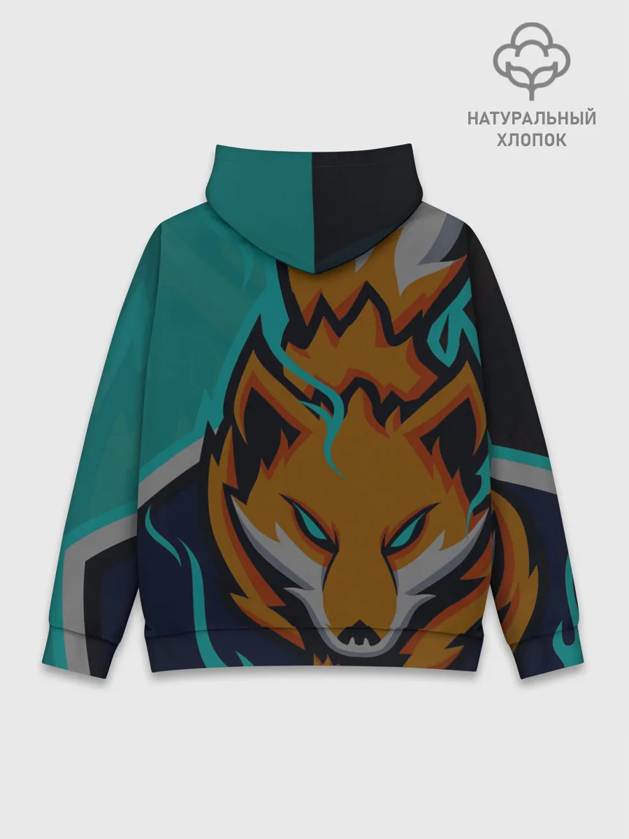 Худи мужской база хлопок / Форма Foxfire