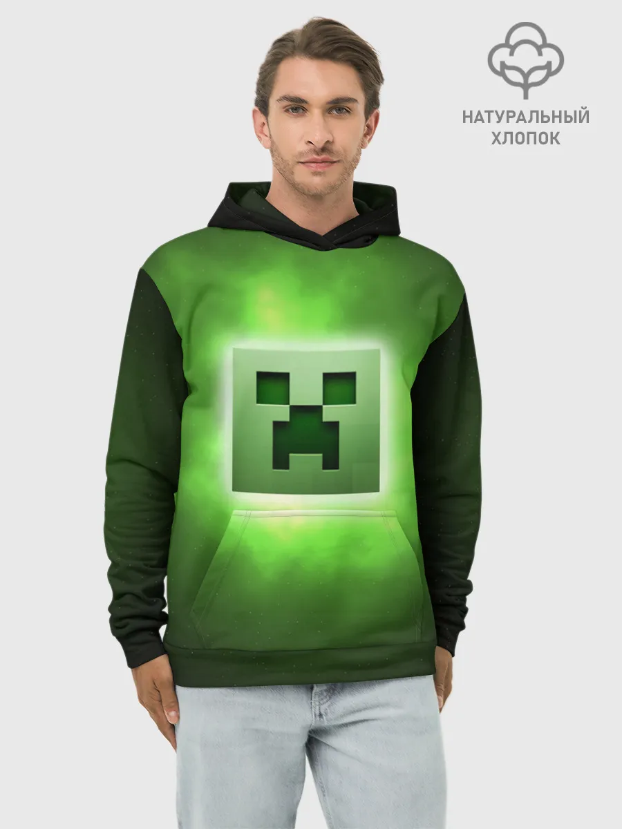 Худи мужской база хлопок / MINECRAFT | МАЙНКРАФТ