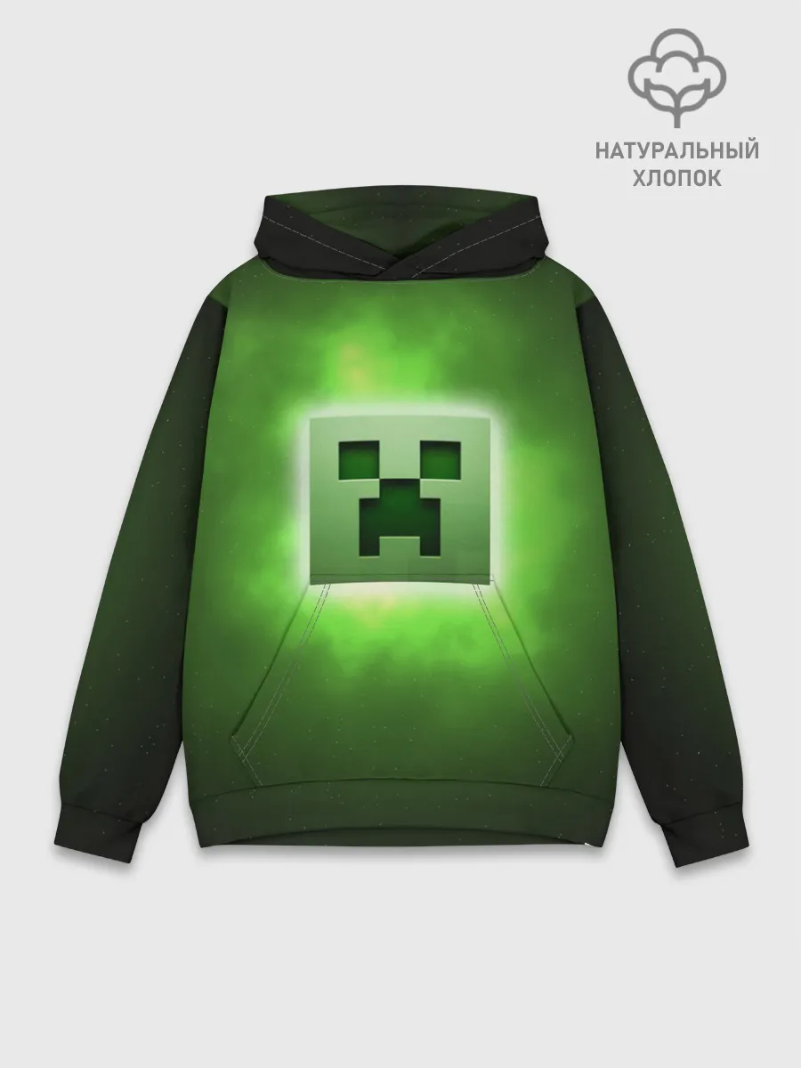 Худи мужской база хлопок / MINECRAFT | МАЙНКРАФТ