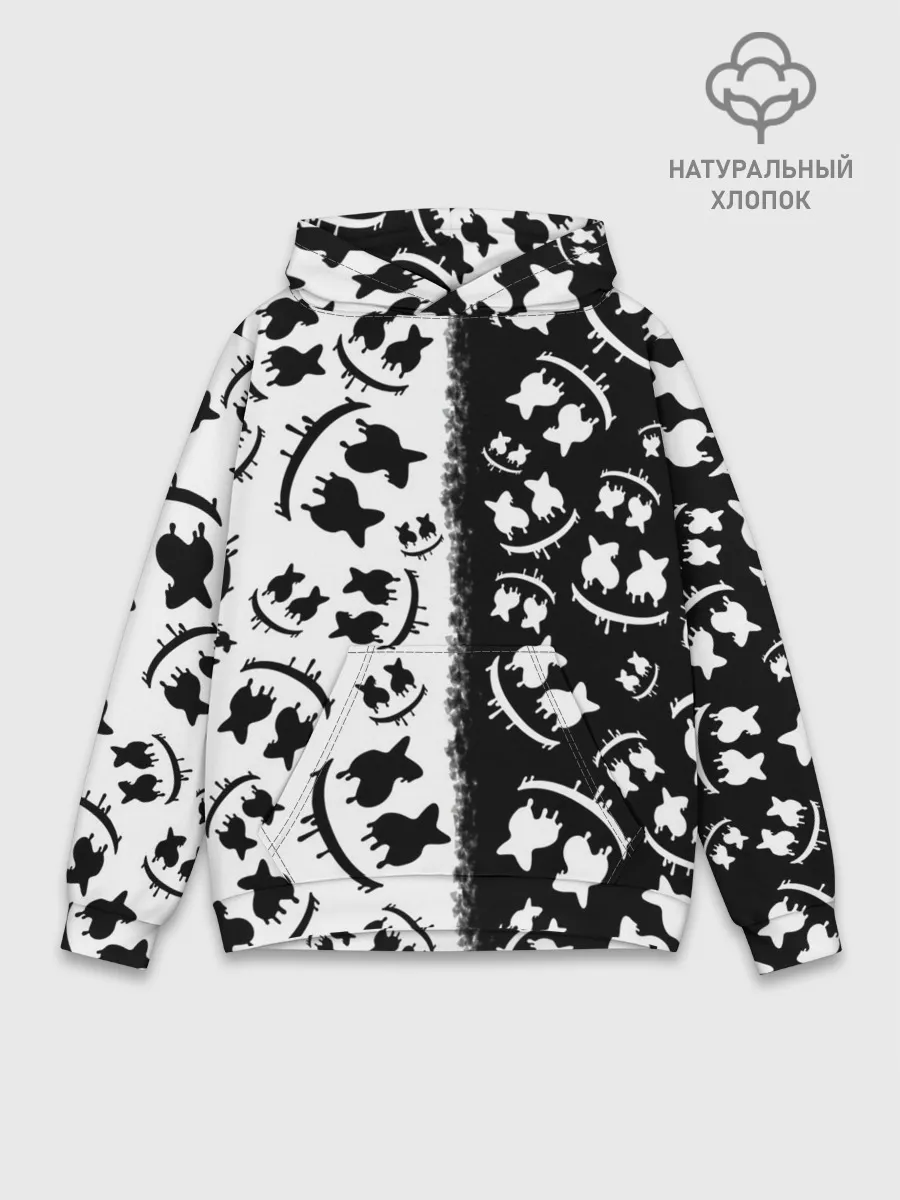 Худи мужской база хлопок / MARSHMELLO