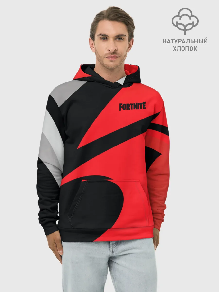 Худи мужской база хлопок / Fortnite