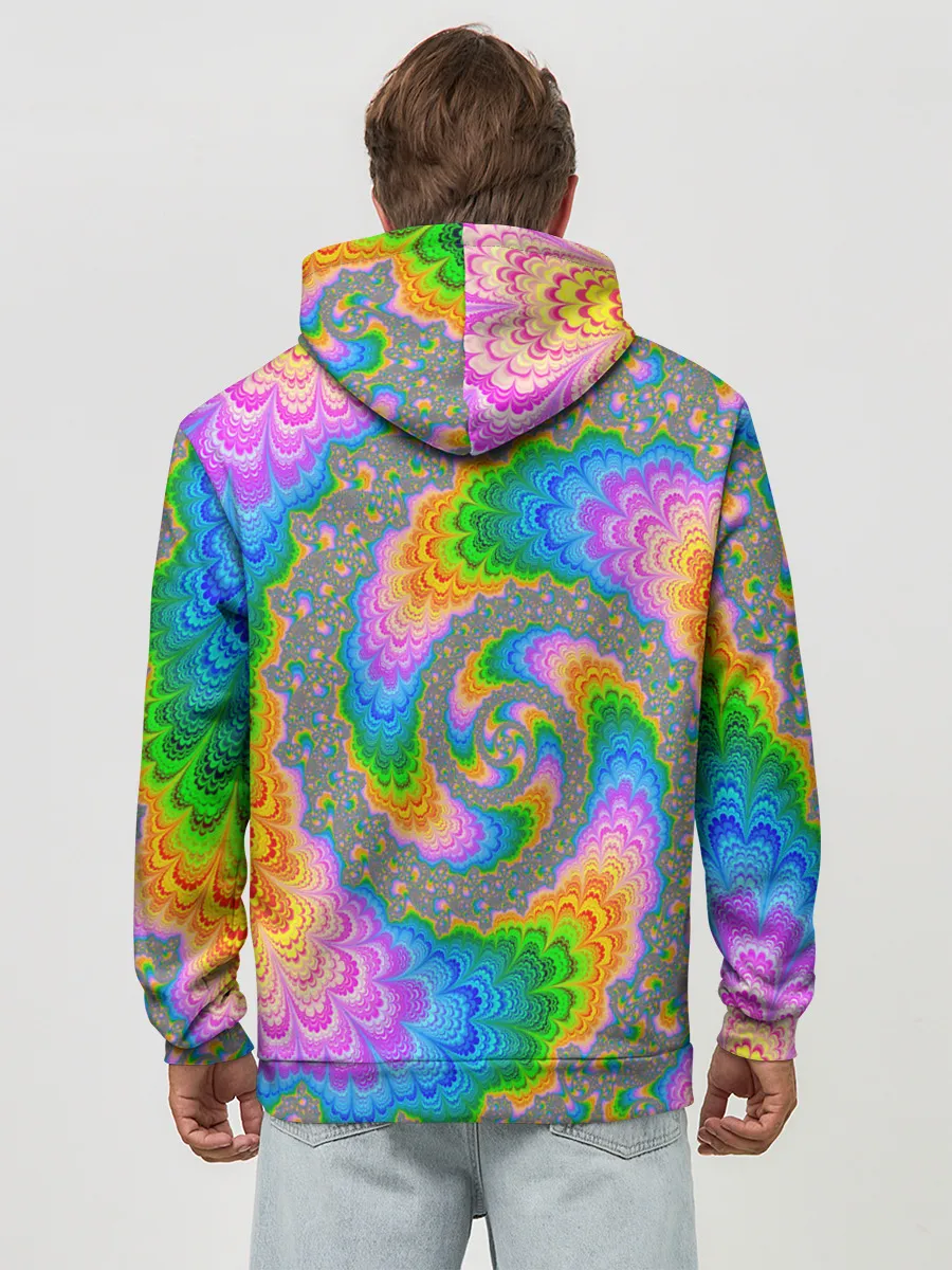 Худи мужской база хлопок / КИСЛОТНЫЕ РАЗВОДЫ