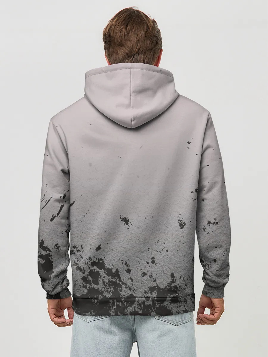 Худи мужской база хлопок / Чиби Великий