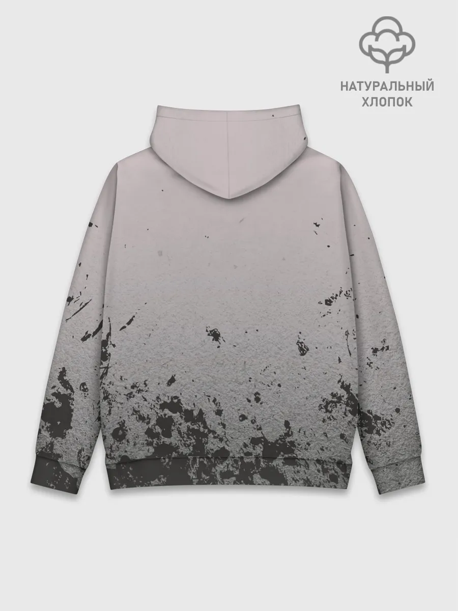 Худи мужской база хлопок / Чиби Великий