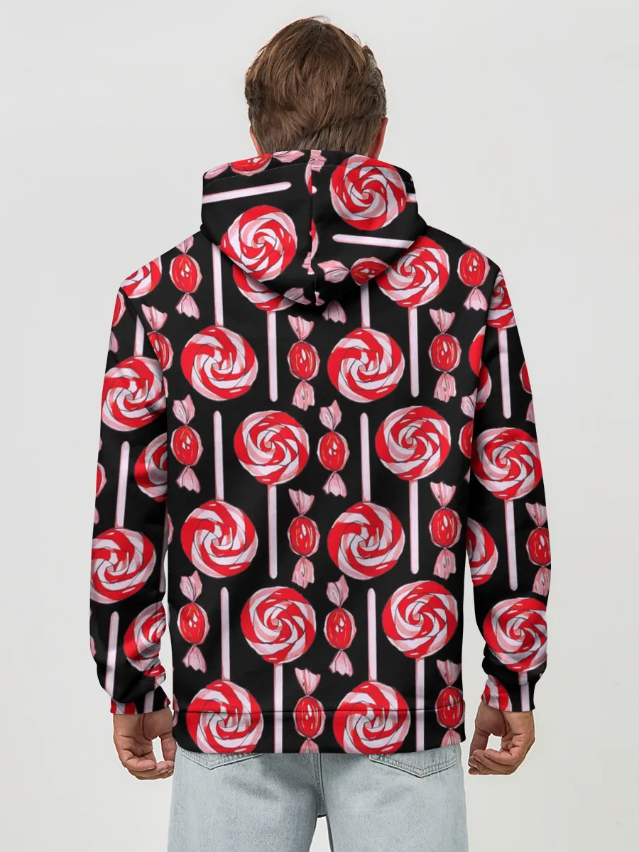 Худи мужской база хлопок / Леденцы