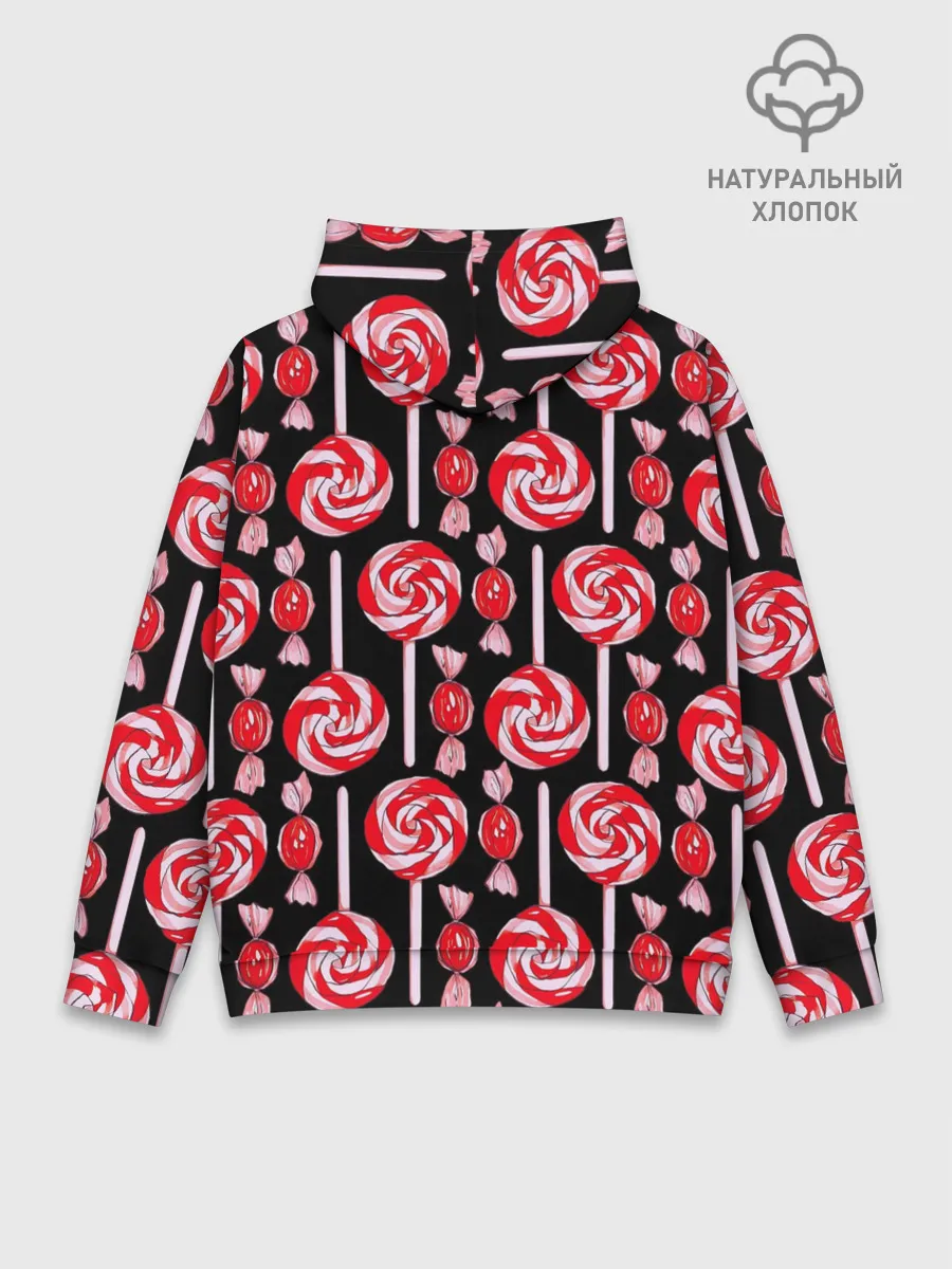 Худи мужской база хлопок / Леденцы
