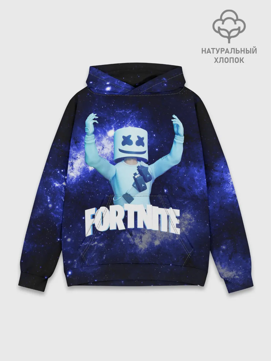 Худи мужской база хлопок / Marshmello