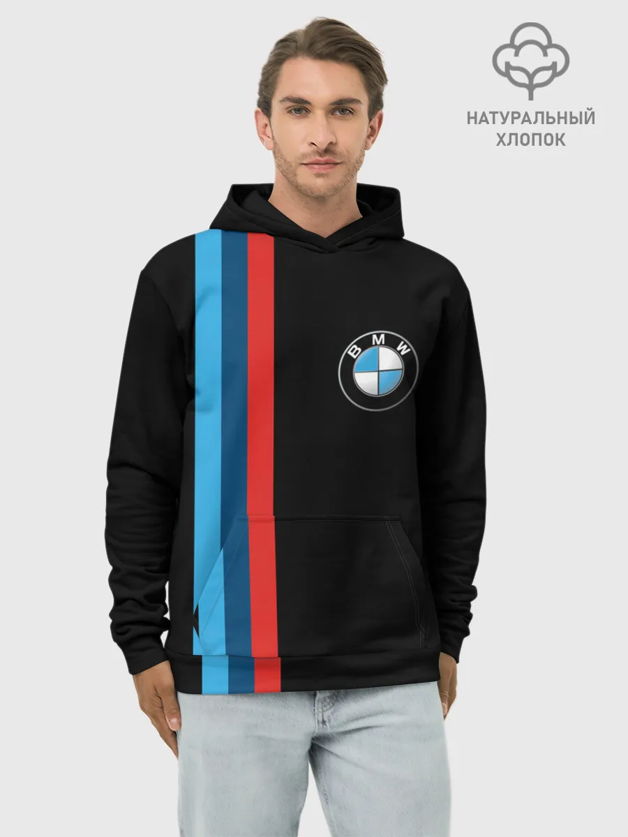 Худи мужской база хлопок / BMW | БМВ