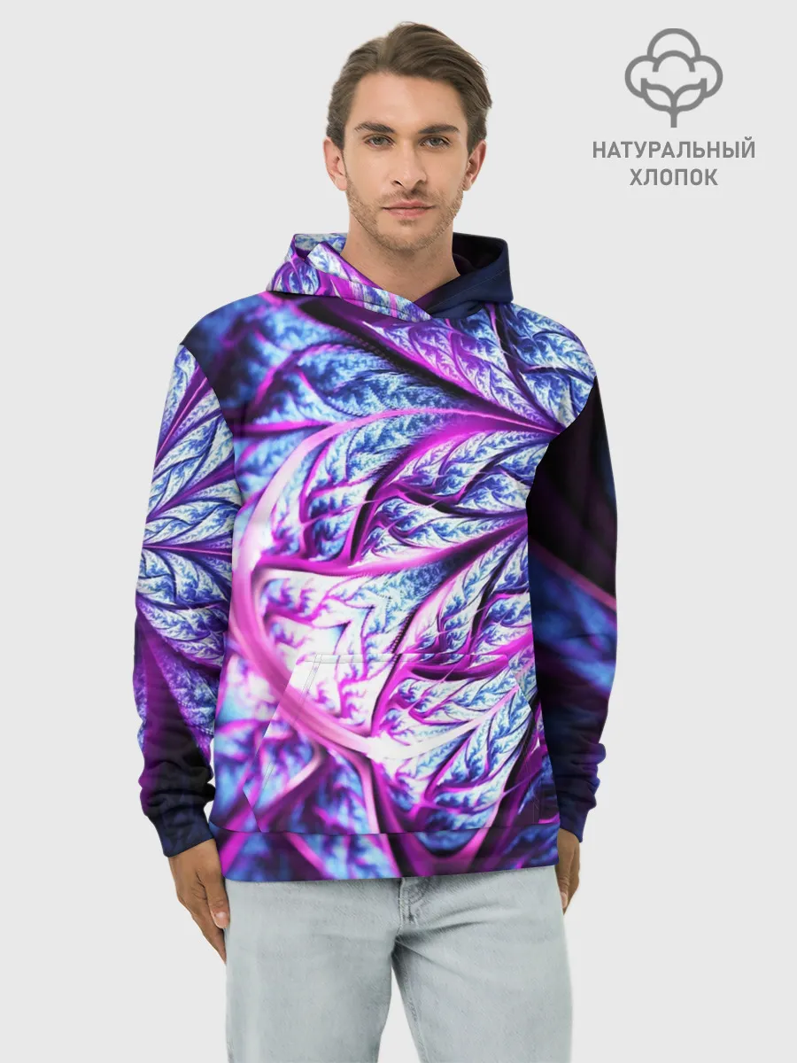 Худи мужской база хлопок / FRACTAL COLLECTION