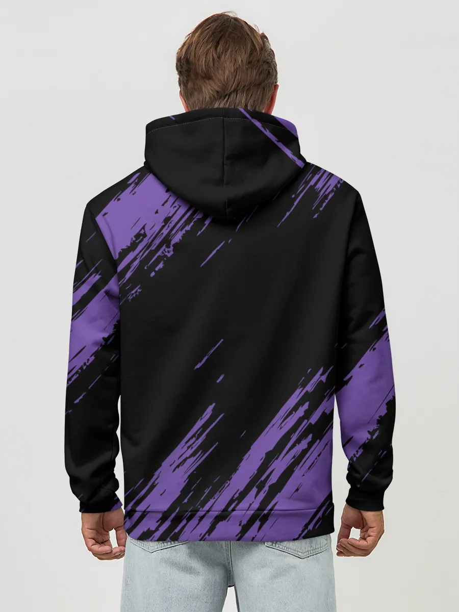 Худи мужской база хлопок / Стальной алхимик