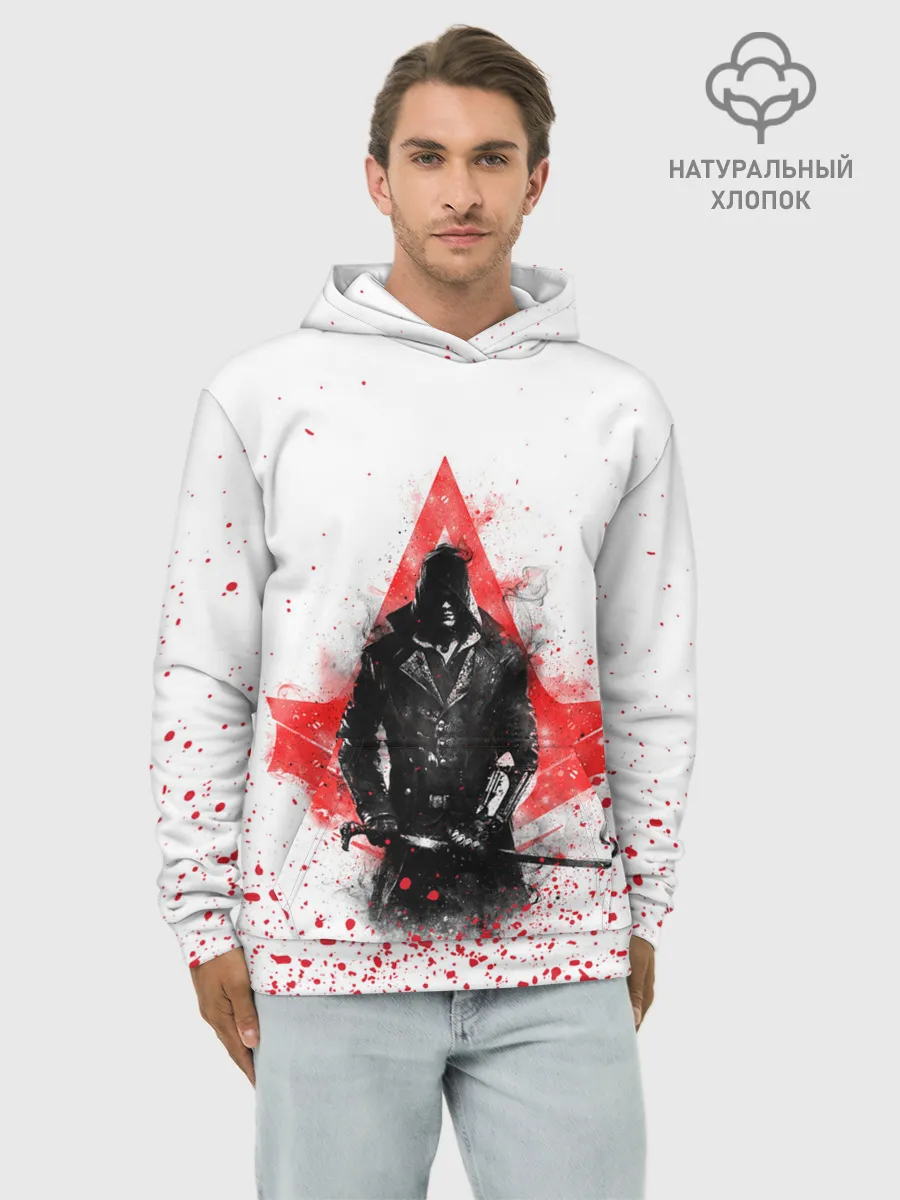Худи мужской база хлопок / ASSASSINS CREED